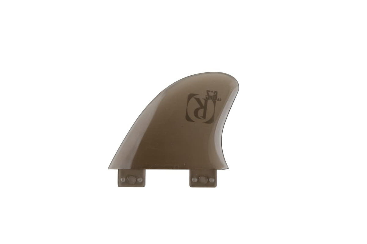 Ronix Alfred Polycarbonate Bottom Mount Surf Fin (1 Pack), Black, 2.9 Inches