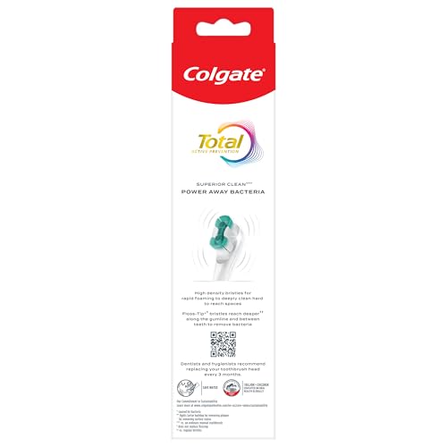 Colgate Total Battery Powered Toothbrush, White