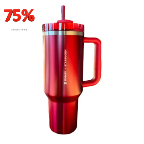 Starbucks X Stanley 2023 Holiday Red 40oz Tumbler