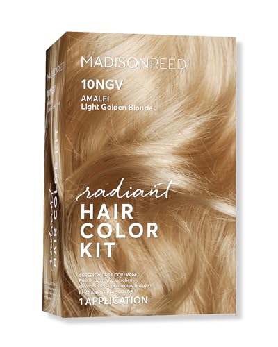Madison Reed Radiant Hair Color Kit, Dark Ash Brown for 100% Gray Coverage, Ammonia-Free, 5NA Torino Brown, Permanent Hair Dye, Pack of 1