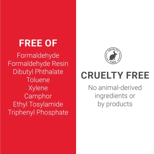 DND Gel Black Polish Set, UV/LED GelPolish and Air Dry Nail Lacquer, Matching Chip-Free Polish Duo, 0.5 Fl Oz Each