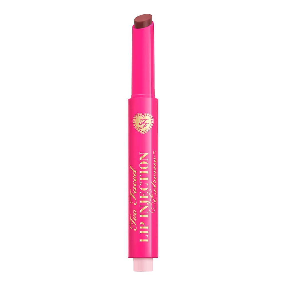 Too Faced Lip Injection Extreme Plumping Clicks | Glossy Lip Plumper, Hydrating + Dewy with Sheer Coverage, Feelin' Spicy, 0.05 oz.