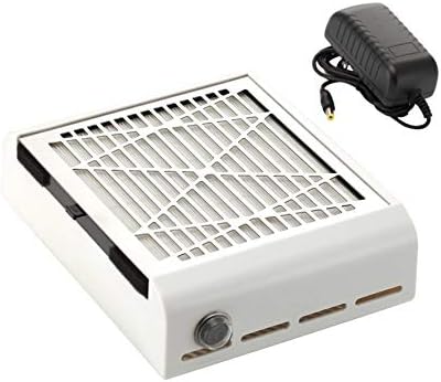 Miss Sweet Electric Nail dust Collector for Manicure (Sweet White)
