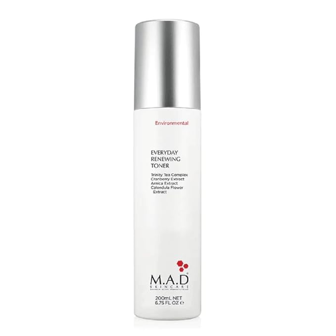 M.A.D Skincare Environmental Everyday Renewing Toner - 200ml - Oxygen-Boosting Formula for Youthful & Glowing Skin - Natural Ingredients, Scientifically Formulated