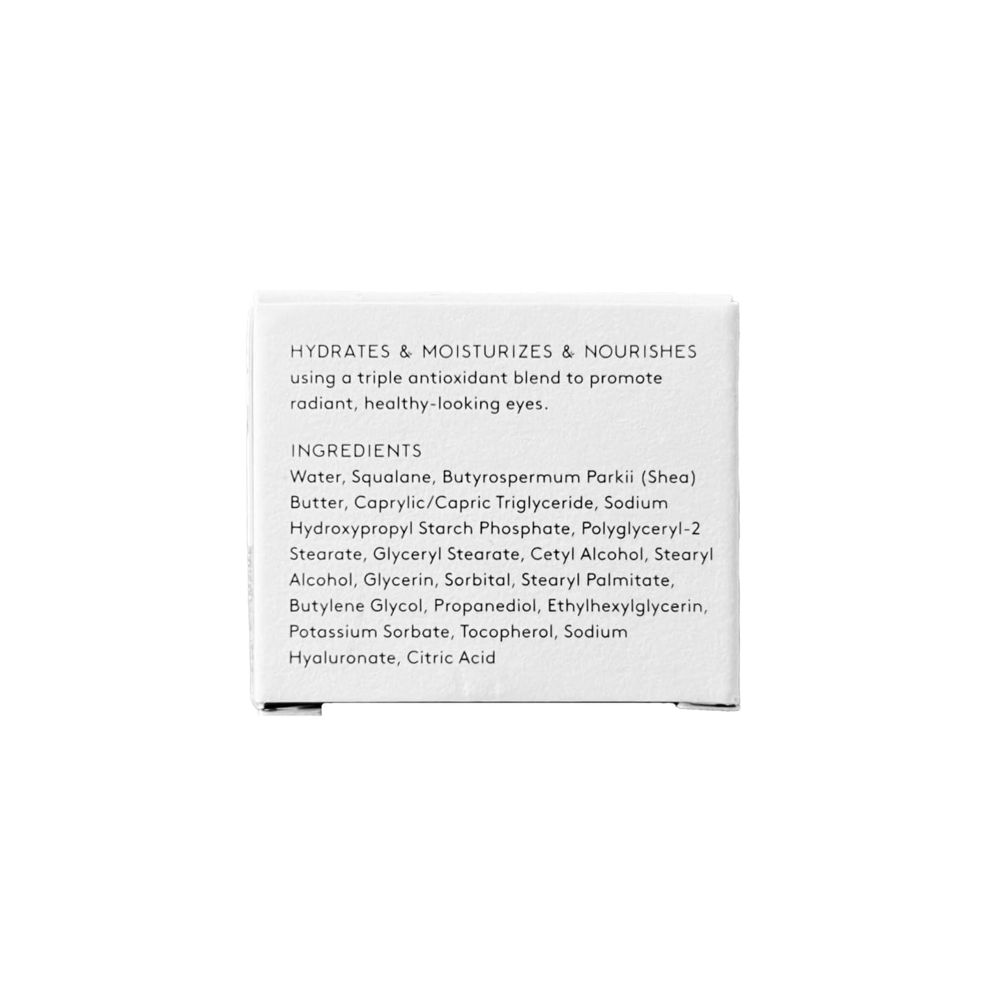 Naked & Thriving Glow Triple Boost Eye Cream | Hyaluronic Acid & Squalane | Hydrate, Moisturize & Nourish | Vegan, & Naturally-Derived | Highly-Concentrated Antioxidant Blend (15mL)