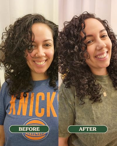 OCOA Beauty Curl Defining Styling Gel with Flaxseed, Mango Butter & Hibiscus - Hydrates, Defines, and Controls Frizz for Soft, Touchable Curls, 8 oz