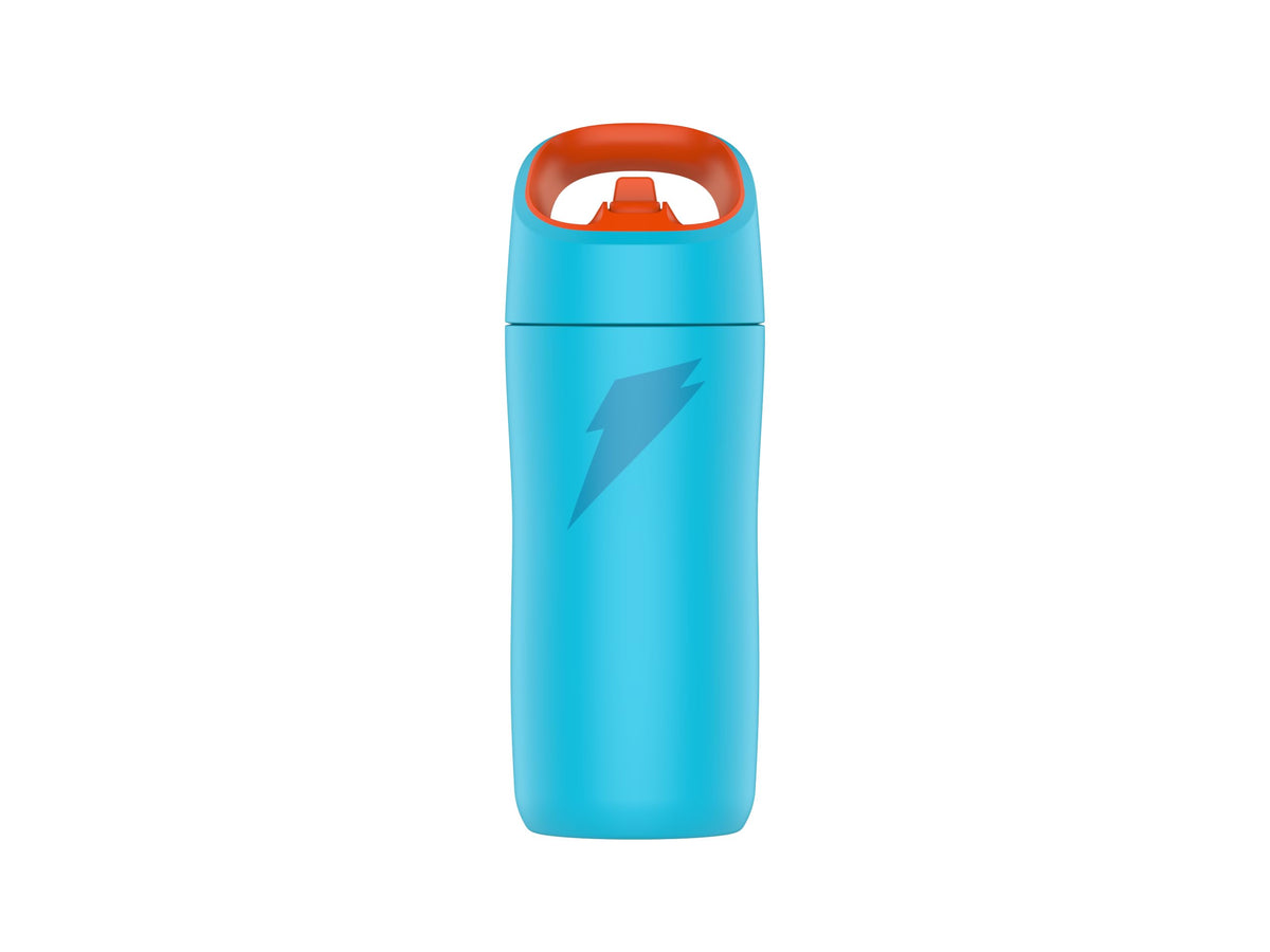 Gatorade Kids' Rookie Metal Water Bottle, 12oz, Stainless Steel Bottle, Double-Wall Insulation, Vacuum Insulated, Thermo Mug