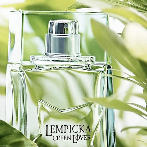 Lolita Lempicka Green Lover Eau De Toilette Spray for Men - Fresh Masculine Scent w/Notes of Gin, Juniper, & Peppermint - Ideal for Daily Wear and Special Events