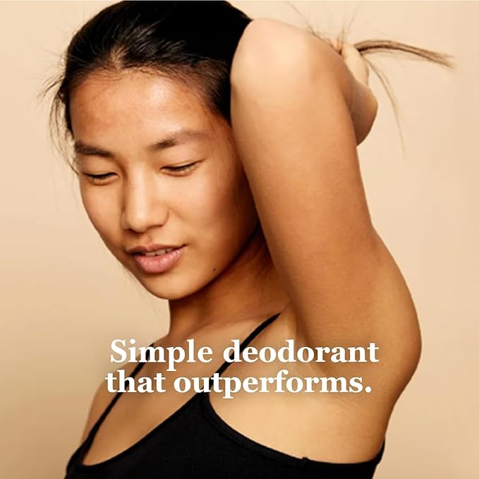 Super Natural Goods Citrus + Juniper Aluminum-Free Deodorant Stick, 3-Month Supply, 100% Natural, Vegan, Cruelty-Free