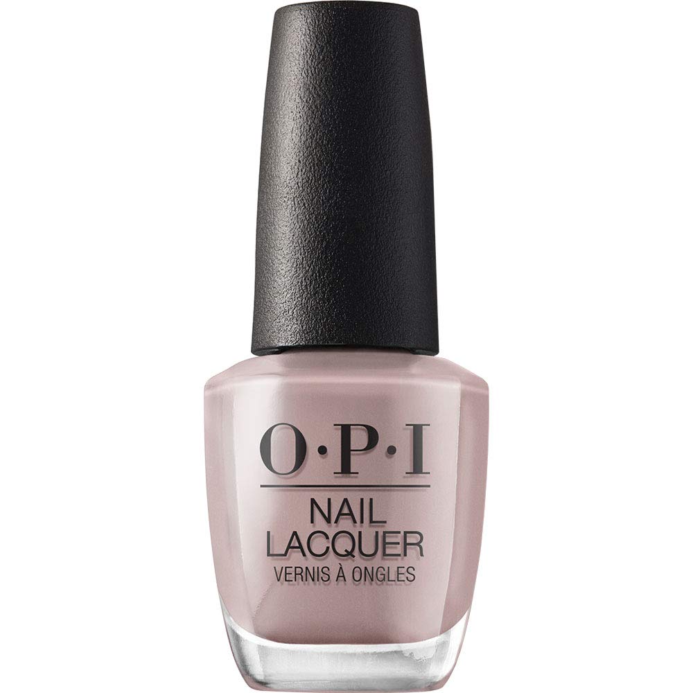 OPI Nail Lacquer Berlin There Done That | Opaque Dark Brown Crème Chip Resistant Nail Polish | Vegan, Fast Drying, Streak Free