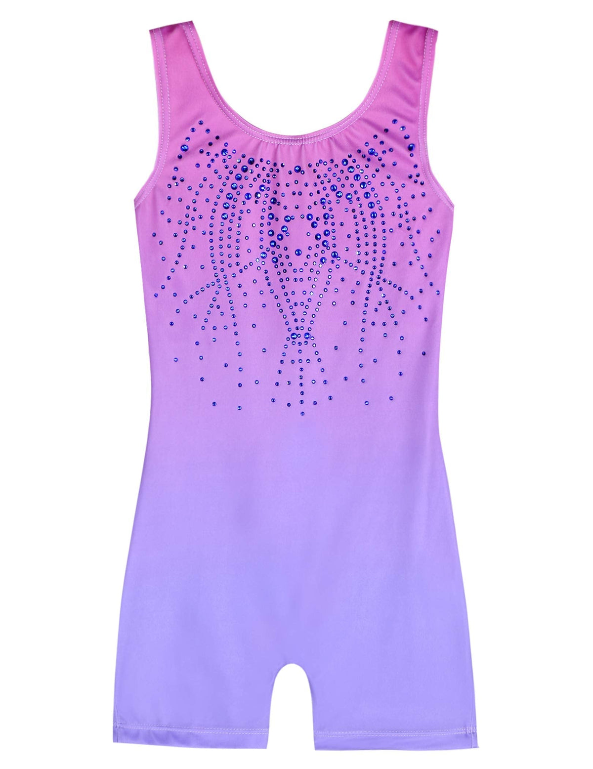 Zaclotre Kid Girls Gymnastic Leotard Sparkly Shiny Diamond Ballet Dance One Piece Outfit