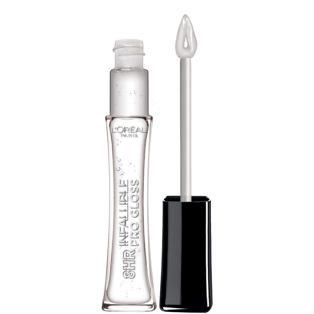 L’Oreal Paris Makeup Infallible 8 Hour Hydrating Lip Gloss, Crystal Glass, 0.21 Fl Oz