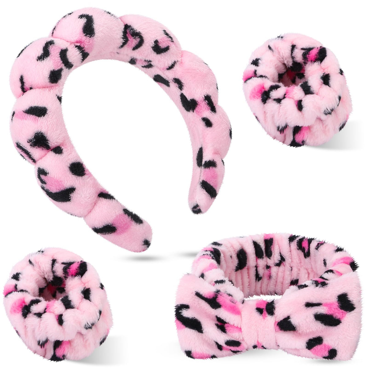 ATROCH Spa Headbands for Women,Makeup & Skincare Headbands for Washing Face,Face Wash Head band for Women,Cute Hair Band for Girls