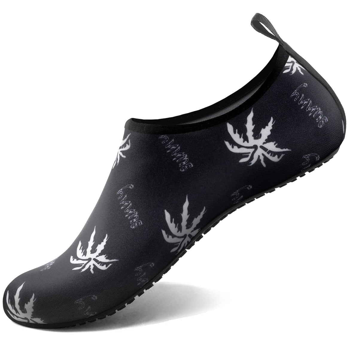 Water Socks for Women Men Adult Aqua Swim Shoes Beach River Pool Barefoot Yoga Exercise Wear Sport Accessories Quick-Dry Must Haves Size 5-6Women/4-5Men(N-Coconut)