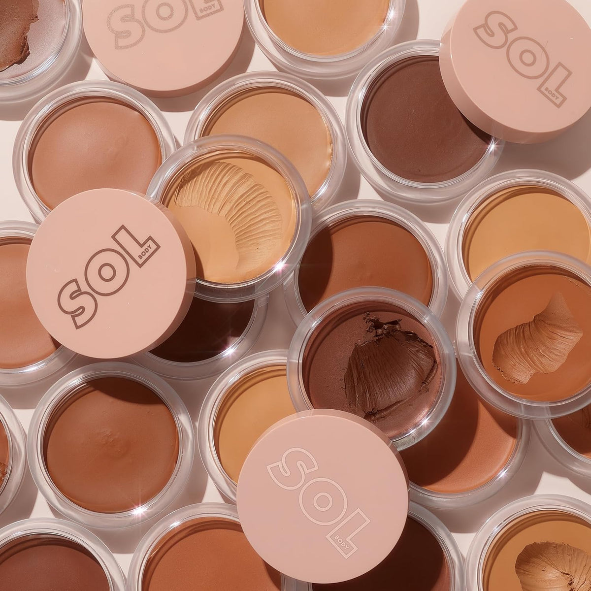 ColourPop SOL Face & Body Bronzing Balm Makeup Bronzer - Vegan, Cream Bronzer for a Natural Glow, Blurring Finish & Buildable Coverage - Glowy Summer Makeup - Dark (1.1 oz)