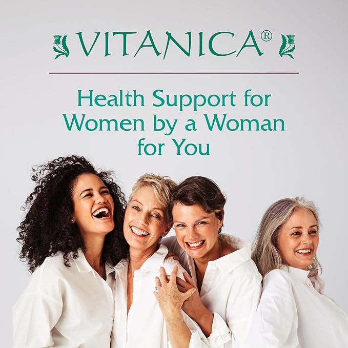 Vitanica FemTeen Symmetry, Vitamins for Teens Daily Multivitamin, Vegan, 120 Capsules