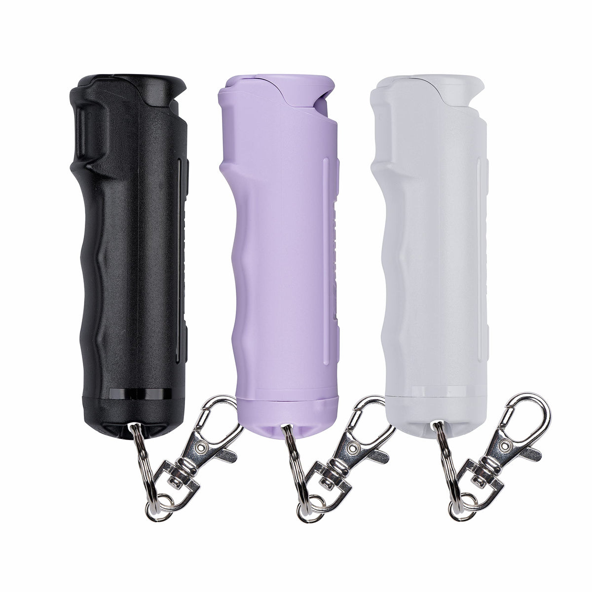 SABRE Pepper Gel with Fast Flip Top, Maximum Strength OC Spray, Snap Clip for Easy Carry and Fast Access, Finger Grip for More Accurate and Faster Aim, UV Marking Dye, 0.54 fl oz, Easy to Use Safety