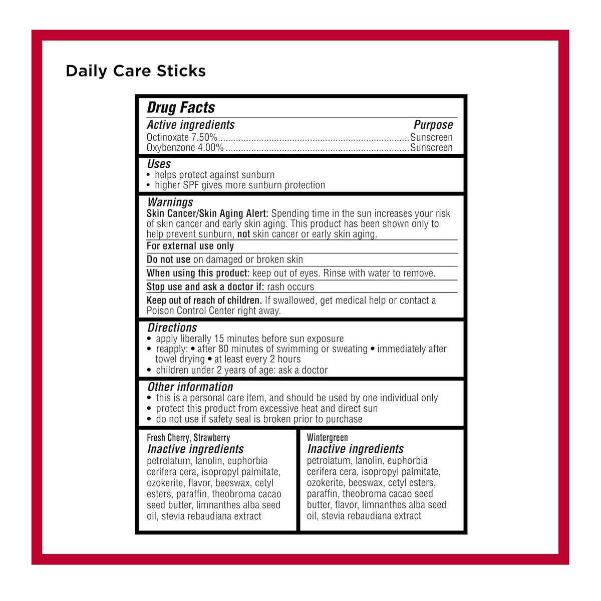 Carmex Daily Care Moisturizing Lip Balm Pack, SPF 15, Multi-Flavor Lip Care Variety Pack Bag, 9 Count (6 Tubes, 3 Sticks)