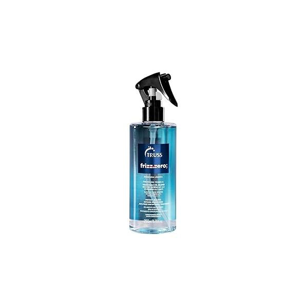 TRUSS Frizz Zero Liquid Hair Mask - Anti Treatment Spray Detangles & Brightens Damaged Strands Provides Intense Shine Cuticle Sealing (8.79 oz)