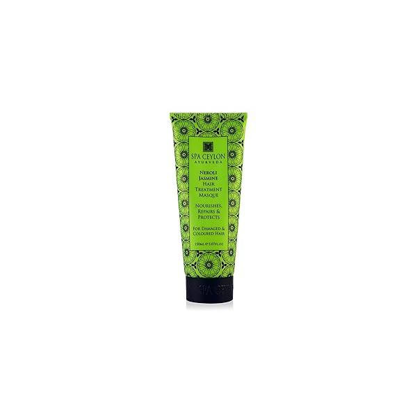 SPA CEYLON Neroli Jasmine Hair Treatment Masque | Deep Conditioning repair and Hydration For damaged colored