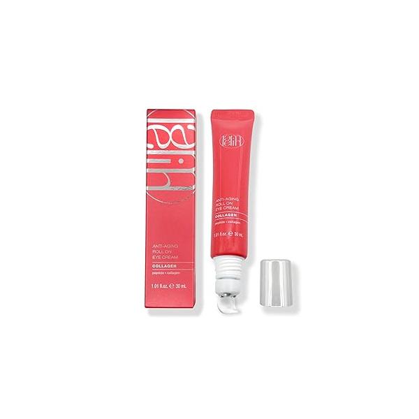 Eye Cream Roller, Collagen & Peptides for Total Lift, Rapid Wrinkle Repair, Dark Circle Under Bag Treatment, Anti-Aging Hydrating Formula, 1.01 Fl Oz. Made In Korea....