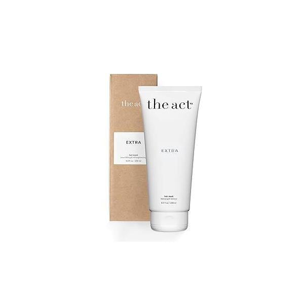Extra Nourishing Hair Mask with Argan Oil, Coconut Hyaluronic Acid - Intense Hydration, Repair for All Types Ideal Curly and Damaged 6.8 Fl oz