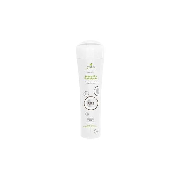 naissant Coconut Treatment Mask| Specialized in Deep Repairing and Hydrating Dry Hair | Moisturizing, Protector for Dry, Damaged, Color Treated & Natural Salt Paraben Free (10.1 Fl Oz)