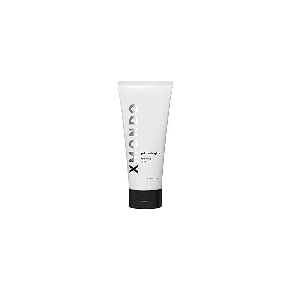 XMONDO Hair Prismatic Glow Hydrating Mask - Vegan Formula with Argan and Baobab Oil + Pro-Vitamin B5 for Super Hydration Deep Penetrating Moisture Silky Smooth Glowing Hair, 6 Fl Oz 1-Pack