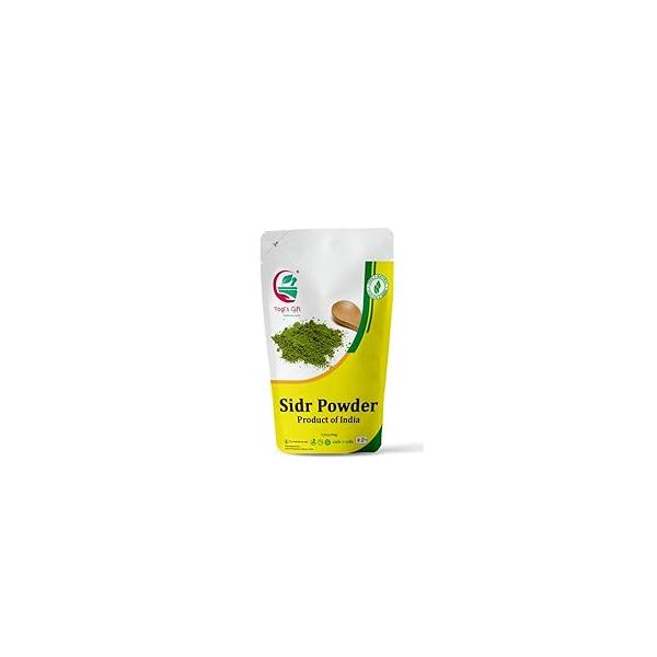 Yogi's Gift | Sidr Powder Trial Pack 100 grams Natural Herbal Hair Cleanser & Revitalizer Rejuvenates Follicles