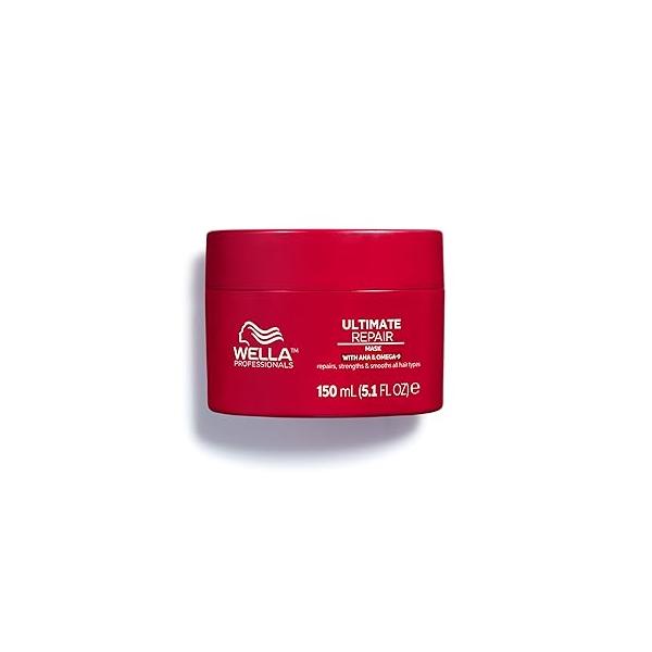 Wella Professionals ULTIMATE REPAIR Mask for Damaged Hair | Repairs, Strengthens, & Smooths with AHA Omega-9 For All Types
