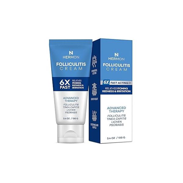 Folliculitis Treatment Cream: Effective for Scalp Face and Body 100g