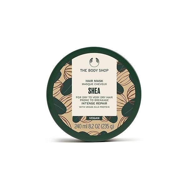 The Body Shop Shea Butter Richly Replenishing Hair Mask - For Dry Prone to Breakage 8.2 oz