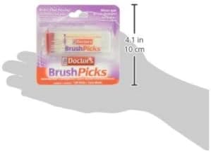 The Doctor's BrushPicks - 120 ct, Pack of 5