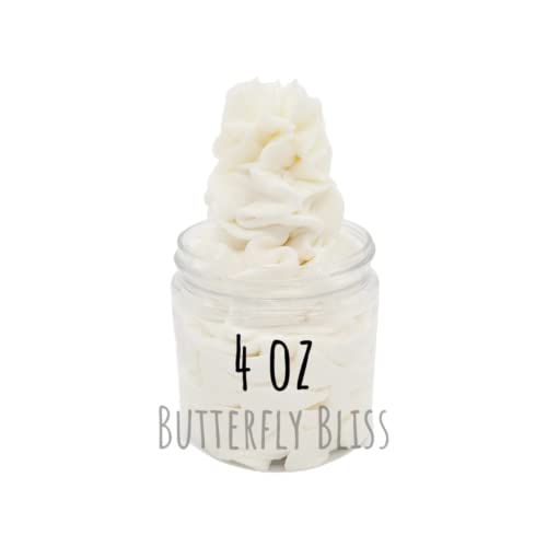 Cinnamon Blossom Whipped Body Butter, natural lotion, organic, 8oz jar, made with shea butter, mango butter, coconut oil, almond oil
