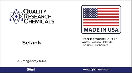 Selank TP-7 200mcg/spray 0.16% 30ml - 3rd Party Tested