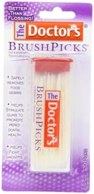 The Doctor's BrushPicks - 120 ct, Pack of 5