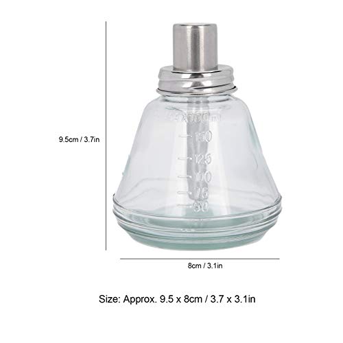 Nail Art Remover 180Ml Press Bottle, Water Dispenser Shoe Shine Gel Pump Type Liquid Empty Polish Refillable Bottle Container Manicure Accessory Liquid Water Dispenser
