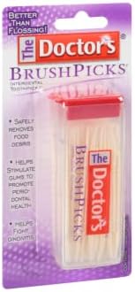 The Doctor's BrushPicks - 120 ct, Pack of 5