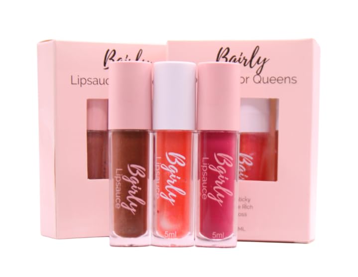 | Handmade, Vegan, Moisturizing Lip Gloss, Non-Sticky Lip Gloss (Bombshell)