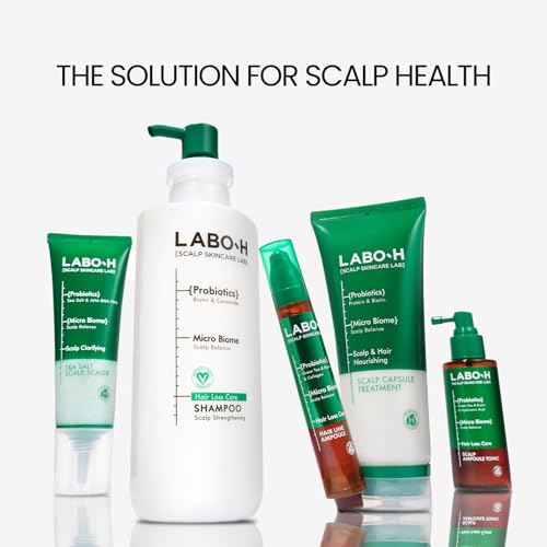 Scalp Strengthening Roll-On Serum for Daily Massage and Hair Growth | Vegan Anti-Loss Treatment, Cooling & Soothing Relief with Rosemary Oil, Mineral and Silicone Oil Free, Korean, 0.50 Fl oz.