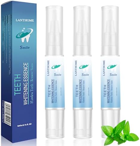 Teeth Whitening Essence Pen for Cleaning Teeth Stains, Freshening Breath and Reducing Yellowing (3pcs)