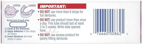 Fixodent Denture Adhesive Cream Original 0.75 oz (Pack of 12)