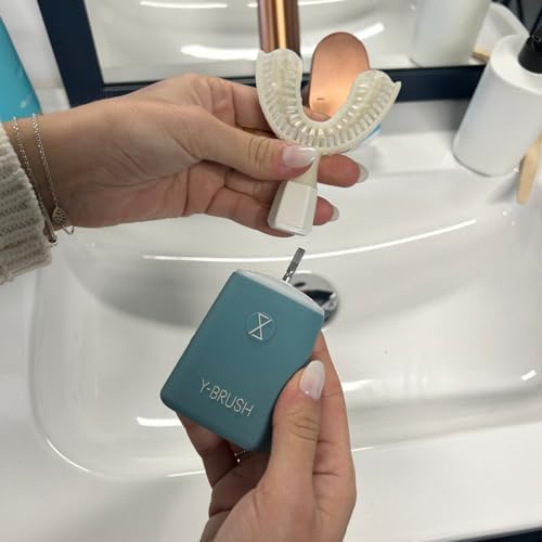 Y-Brush New 2025 Essential - Sonic Electric Toothbrush - 3 Months Battery Life with USB-C - 2 Brushing Modes - Clinically Proven - Adult