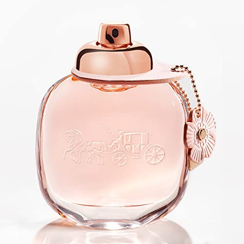 Coach Floral Eau de Parfum 2 Piece Set - 1.7 fl. oz. Spray, 0.25 fl. oz. Purse Spray - Long Lasting Fragrance with notes of Pineapple Sorbet, Peony & Crystal Musks - Floral & Fruity