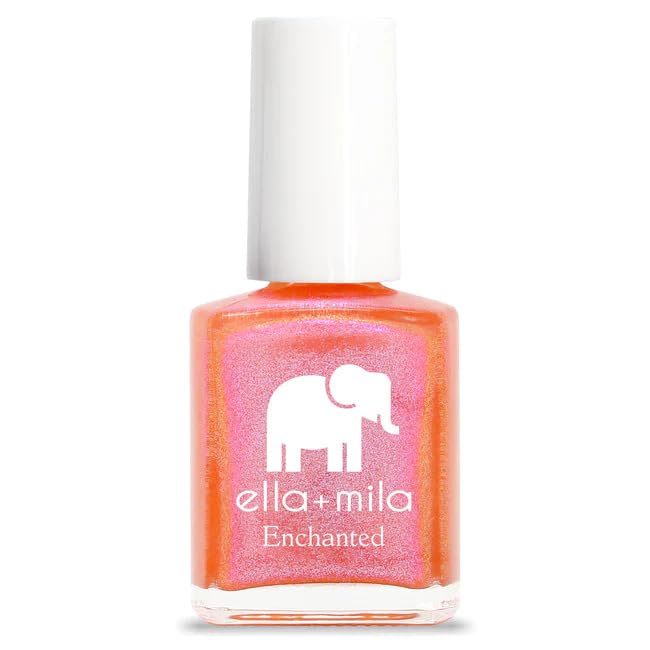 ella+mila Professional Nail Polish - Quick Dry Nail Polish - Long-Lasting & Chip Resistant Formula (Enchanted Collection - Aurora Lights - 0.45 fl oz)