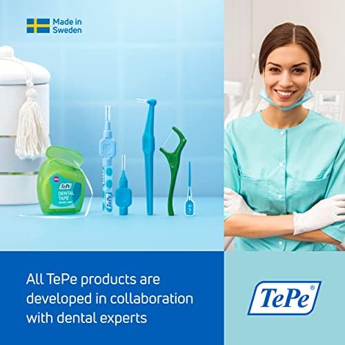 TePe Supreme Toothbrush, Soft Bristle Toothbrush, Tapered Brush Head for Sensitive Teeth and Gum Care, Adult, 3 Pack
