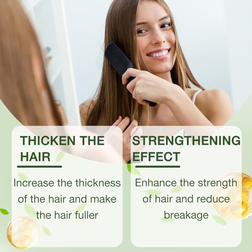 Shampoo De Batana, Rosemary Oil Shampoo,Batana with Rosemary Extract, Para La Caida Del Cabello, Nourishing & Regenerating Hair-Soft and Fluffy for Men & Women