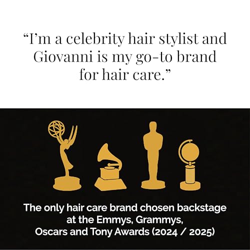 GIOVANNI 2chic Ultra-Sleek Shampoo - Brazilian Phyto-Keratin & Moroccan Argan Oil, Anti-Frizz Formula, Coconut, Shea Butter, Pro-Vitamin B5, Color Safe, Paraben Free - 24 oz