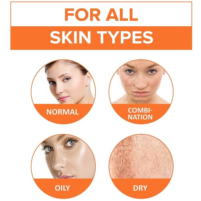 Supercharged Vitamin C Serum with Moisturizing Hyaluronic Acid - Advanced Antioxidant Face and Body Serum - 2 oz