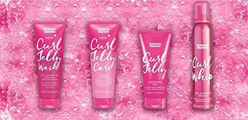 Umberto Giannini Curl Whip Curl Activating Mousse, Vegan & Cruelty Free Frizz Solution Mousse for Curly or Wavy Hair, 200 ml